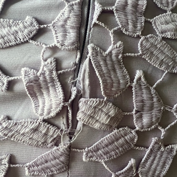 Bardot Gemma Halter Lace Sheath Dress, Orchid, XS - Picture 8 of 9